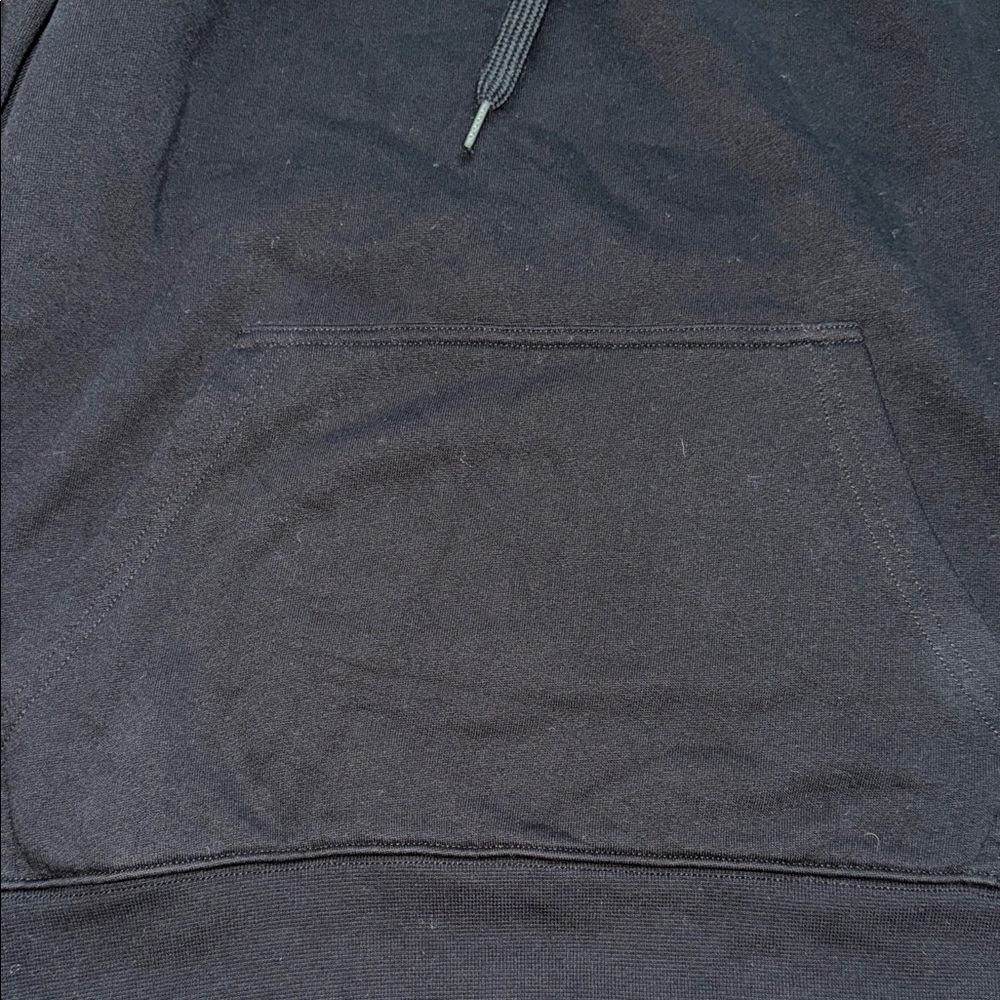Second Layer Black Hoodie for Men - Picture 5 of 5